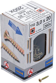 Vis multifonctions profil en T (pour Torx)