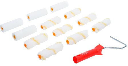 Jeu de rouleaux a peinture 13 pcs