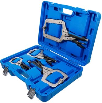 Jeu de pinces etaux de soudeur 4 pcs