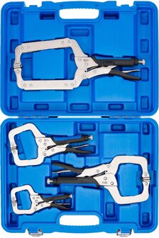 Jeu de pinces etaux de soudeur 4 pcs