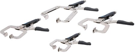 Jeu de pinces etaux de soudeur 4 pcs