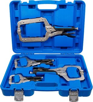 Jeu de pinces etaux de soudeur 4 pcs