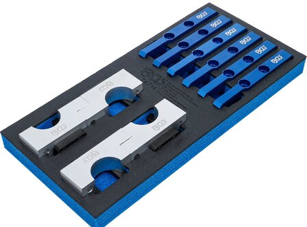 Insert de servante d&rsquo;atelier 1/3: Jeu d&rsquo;outils d&rsquo;alignement d&rsquo;arbres a cames pour Mercedes-Benz M176, M177