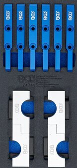 Insert de servante d&rsquo;atelier 1/3: Jeu d&rsquo;outils d&rsquo;alignement d&rsquo;arbres a cames pour Mercedes-Benz M176, M177