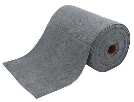 Chiffon de nettoyage en rouleau 75 pieces Gris