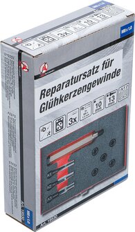 Kit de reparation pour filet de bougie M8 x 1,0