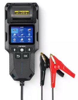 Testeur de batterie 12/24V avec imprimante