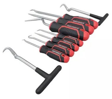Ensemble d&rsquo;outils a crochets 9-pieces