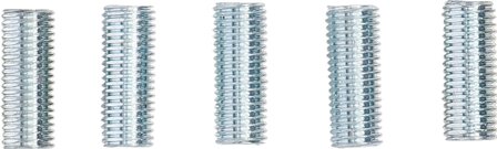 Douilles de reparation de filetages filetages interieurs M6 x 1 / exterieurs M8 x 1 5 pieces