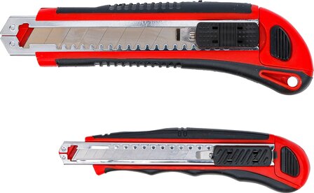 Jeu de cutters a lames universelle Largeur de lame 9 / 18 mm 2 pieces