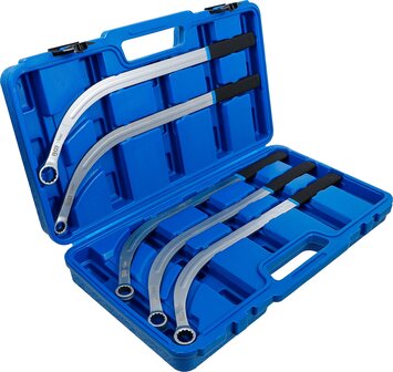Jeu de cles pour tendeurs de courroies douze pans 13 - 19 mm