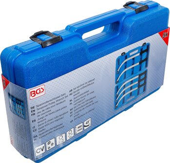 Jeu de cles pour tendeurs de courroies douze pans 13 - 19 mm
