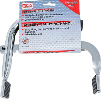 Support de batterie 110 - 180mm