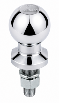 Boule d'attelage droite M16 x 50 mm