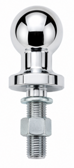 Boule d'attelage droite M16 x 50 mm