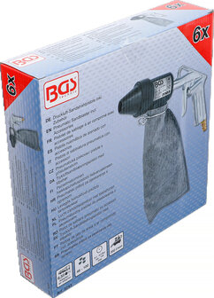 Pistolet de sablage a air comprime avec accessoires