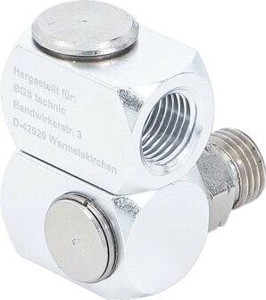 Connecteur rotatif a air
