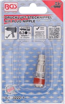 Raccord rapide a air comprime AG 1/4