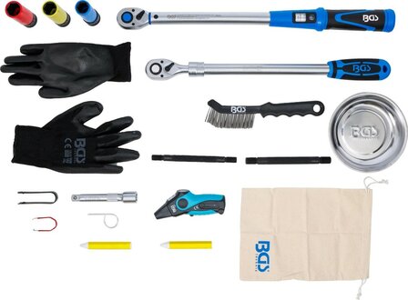 Kit pneus pour changement de roues 12,5 mm (1/2) 18 pieces