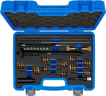 Kit de nettoyage de siege et compartiment d&rsquo;injecteur 27 pieces