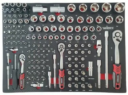 Servante d'atelier Deluxe avec outils &ndash; 290 pieces
