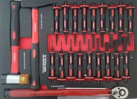 Servante d'atelier Deluxe avec outils &ndash; 290 pieces