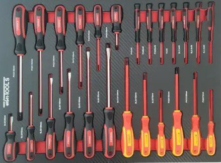 Servante d'atelier Deluxe avec outils &ndash; 290 pieces