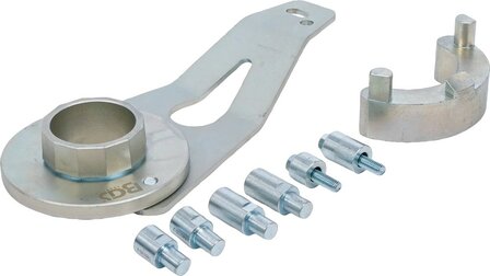 Contre-support pour amortisseur de vibrations / vilebrequin pour VAG 2.9, 3.0, 4.0L TFSI