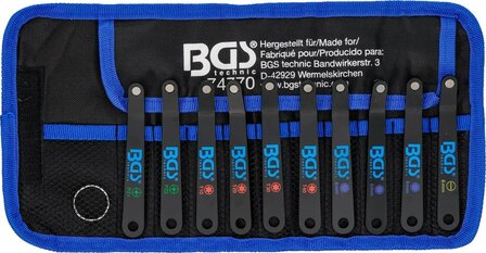 Tournevis a embouts speciaux ultra plat 10-piece