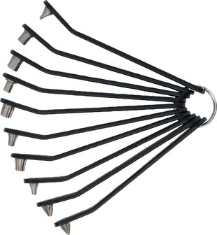 Tournevis a embouts speciaux ultra plat 10-piece
