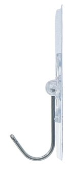 Jeu de crochets adhesifs transparent autocollants 20 pcs