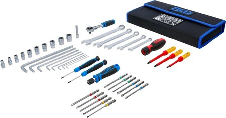 Coffret de cles a douilles Menage 43 pieces