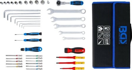 Coffret de cles a douilles Menage 43 pieces