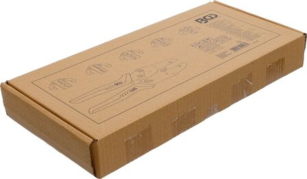 Porte-outils 1/3: pince a sertir avec 5 paires de m choires de serrage 11 pcs