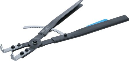 Pince pour circlips coud&eacute;e pour circlips int&eacute;rieurs 500 mm
