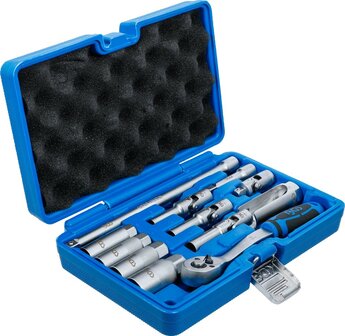 Jeu d&rsquo;outils pour bougies de prechauffage et d&rsquo;allumage 10 mm (3/8) 12 pcs