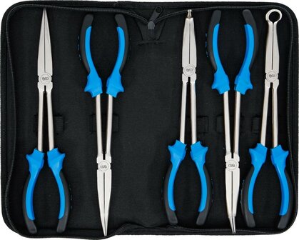 Ensemble de pinces nez long 5 pieces, 290 mm