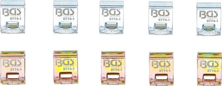 Colliers de serrage de BGS 8774, 10 pcs