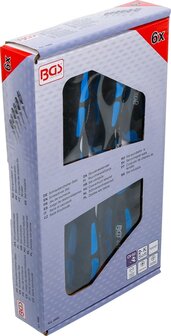 Jeu de tournevis avec revetement a diamants 6 pieces