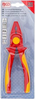 Pince universelle en plastique avec isolation de protection 190 mm