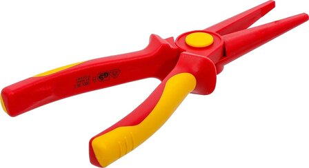 Pince a becs plat et rond en plastique avec isolation de protection 230 mm