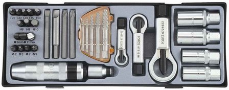 Jeu d&#039;outils de reparation 33 pieces