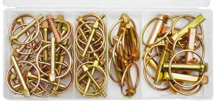 Assortiment de goupilles creuses 50 pieces