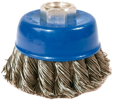 Brosse fil m14x2, diametre 65 mm