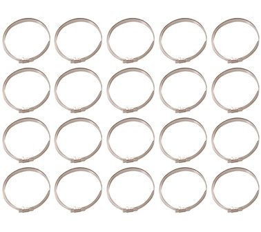 Jeu de brides 280 mm 20 pieces