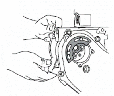 Outil de blocage de pompe a eau pour moteurs Opel Ecotec