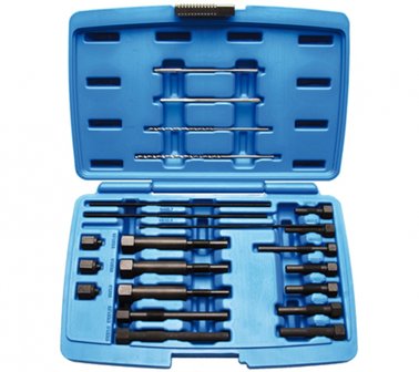 Coffret d&#039;extraction pour electrodes de bougies cassees M8 / M10