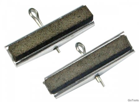 2 spare slijpen hoofden voor kunst. 1155, 30 mm heads, grain 220