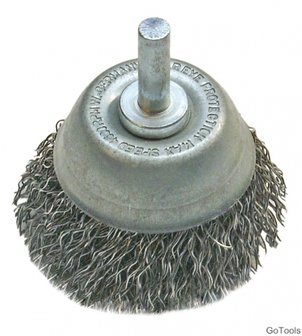 Brosse fil, diametre 75 mm