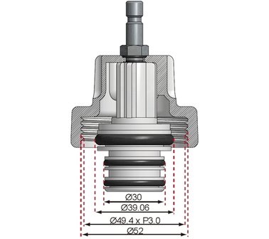 Adaptateur No.17 pour Art.8027 / 8098: BMW E60, E63, E64, E65